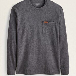 Pendleton Deschutes Long Sleeve Tee Shirt - Dark Grey Heather - Size L